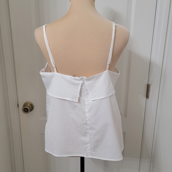 H&M Size M White A-Line Strappy Top, NEW with Tag - Picture 5 of 12
